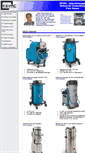 Mobile Screenshot of kevac-industriesauger.com